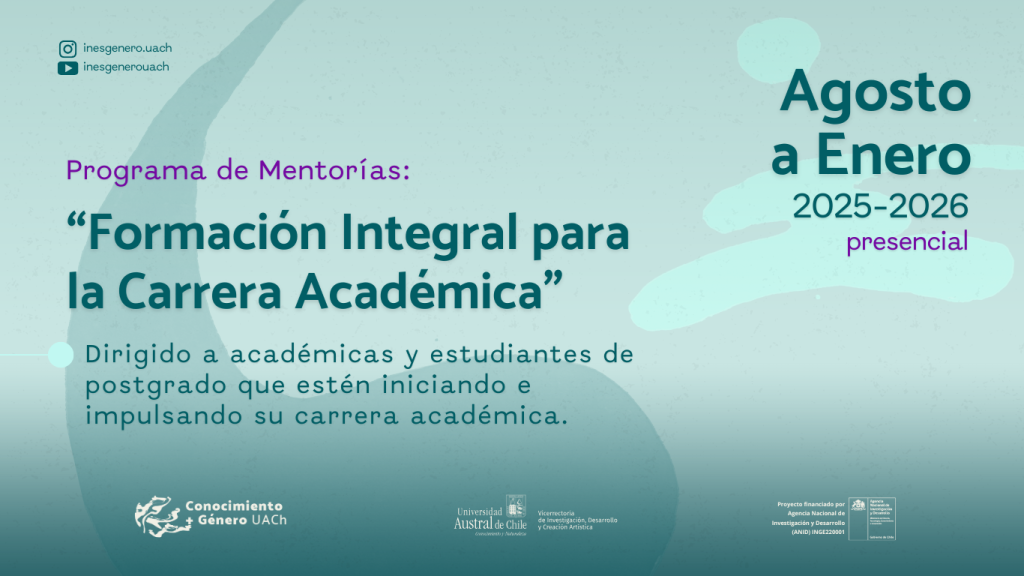 InES Género UACh abre beca para Programa de Mentorías en Formación ...
